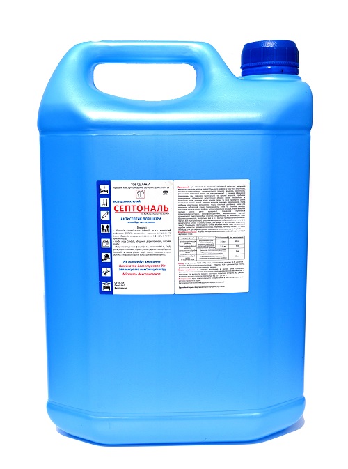 Засіб дезінфікуючий "Септональ", каністра 5л, антисептик